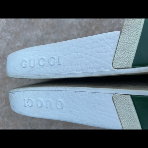 Men’s Gucci Slide Sandals - Picture 14 of 16